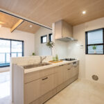 2階部のキッチン