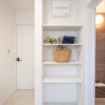 1階サニタリールームの収納