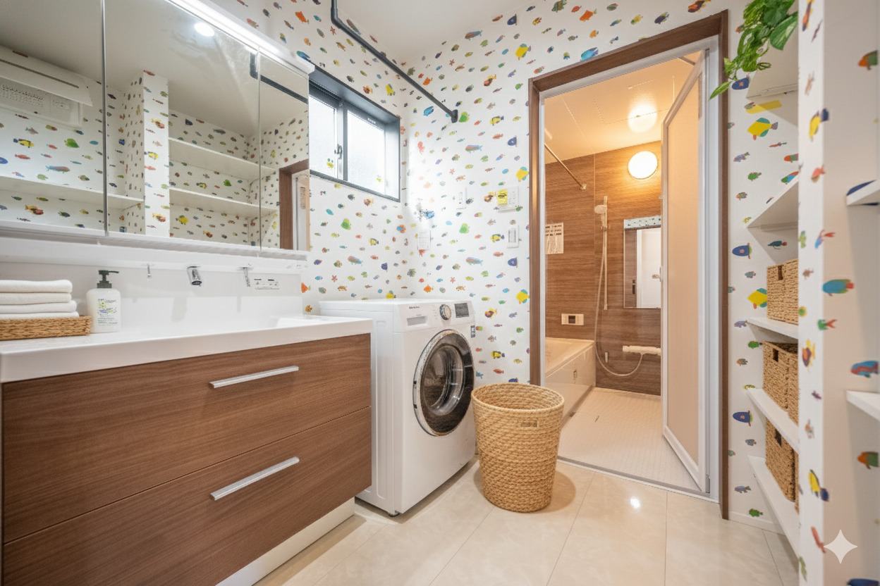 洗面脱衣室・浴室