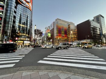 師走の銀座
