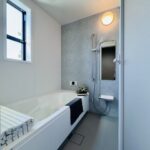 1坪以上ある広々浴室。